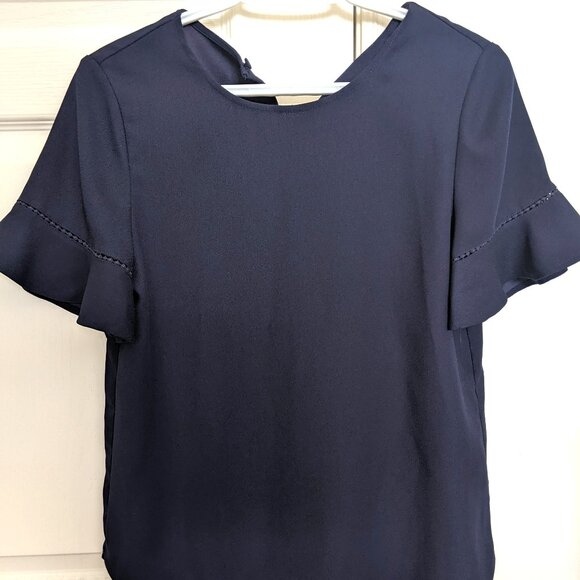Club Monaco Short Sleeve Blouse - Picture 1 of 4